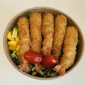 Tempura scampis